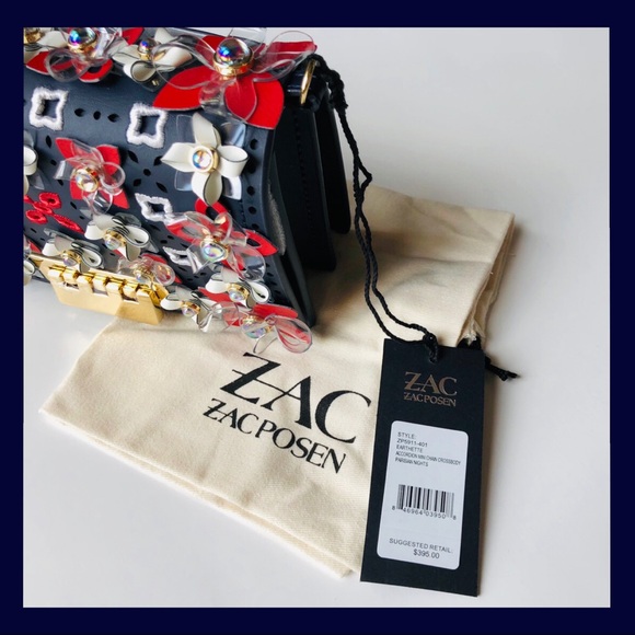 ✖️SOLD ZAC Zac Posen Earthette Mini Crossbody - Picture 3 of 8